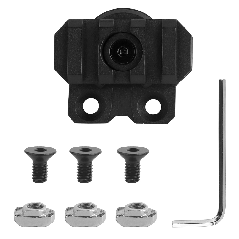 Tactical Helmet Tactical Signal Lighting Lamp 360-degree Base Adapter (M-LOK model) - ortacical