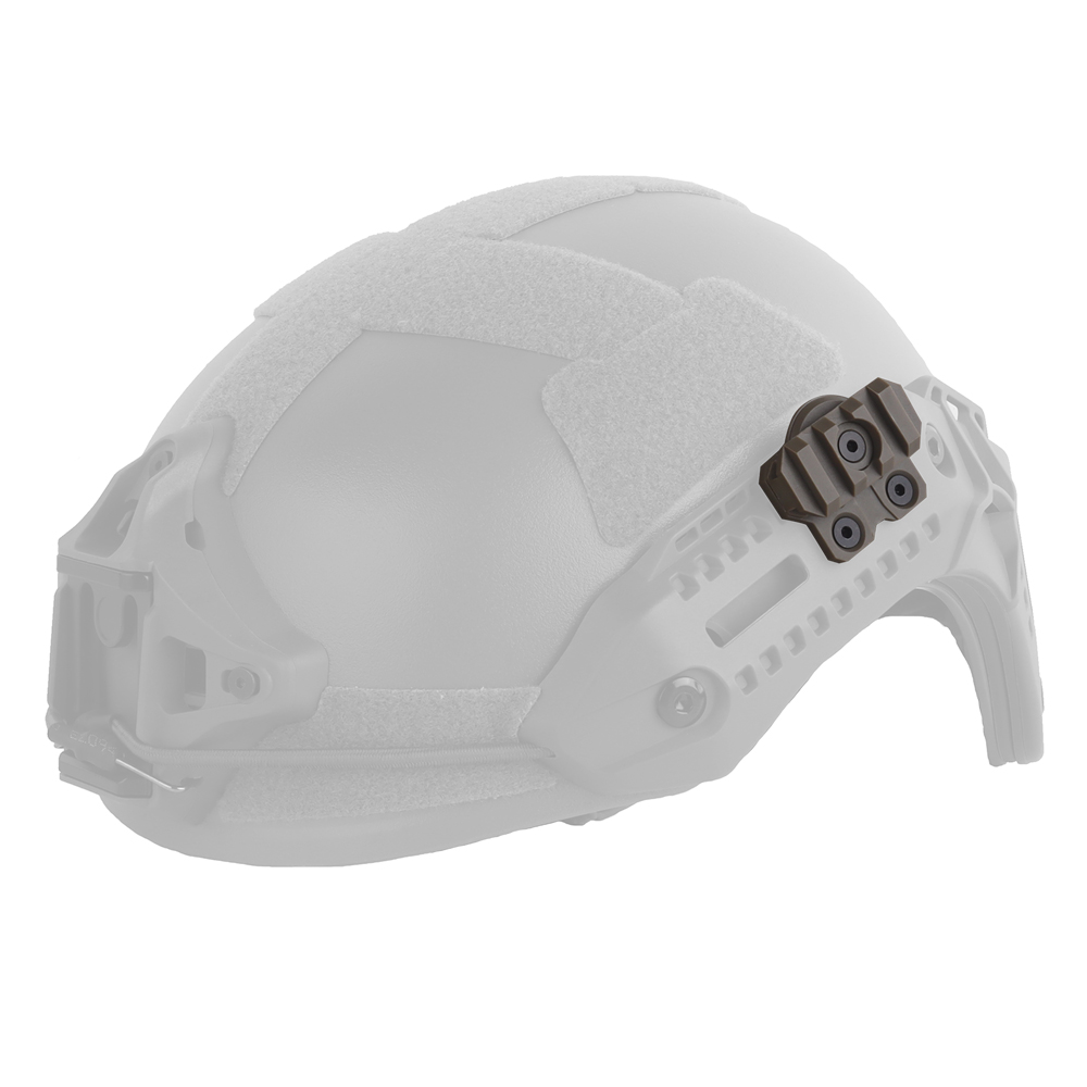 Tactical Helmet Tactical Signal Lighting Lamp 360-degree Base Adapter (M-LOK model) - ortacical