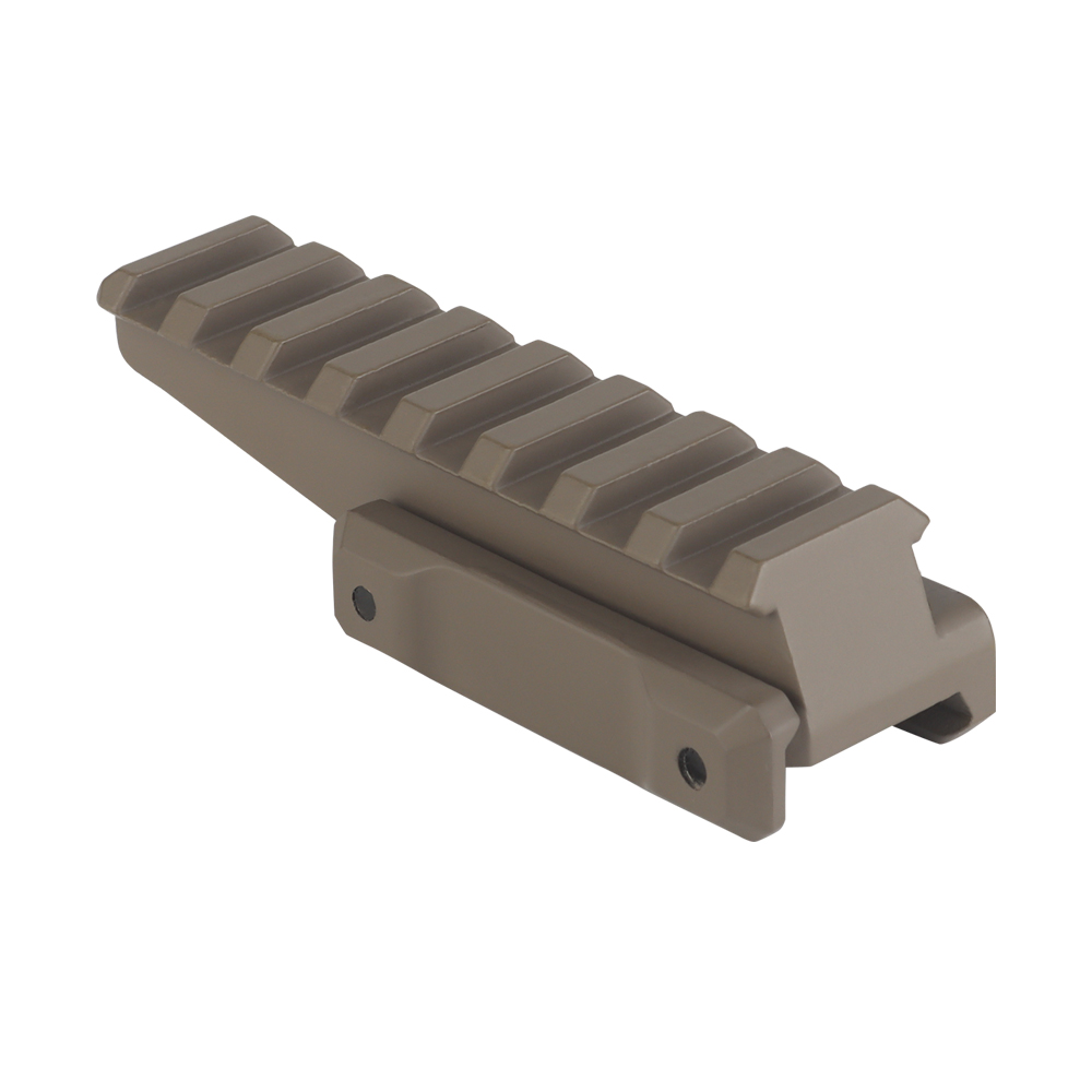 UN height-increasing bracket base, Picatini guide rail, alloy guide rail adapter - ortacical