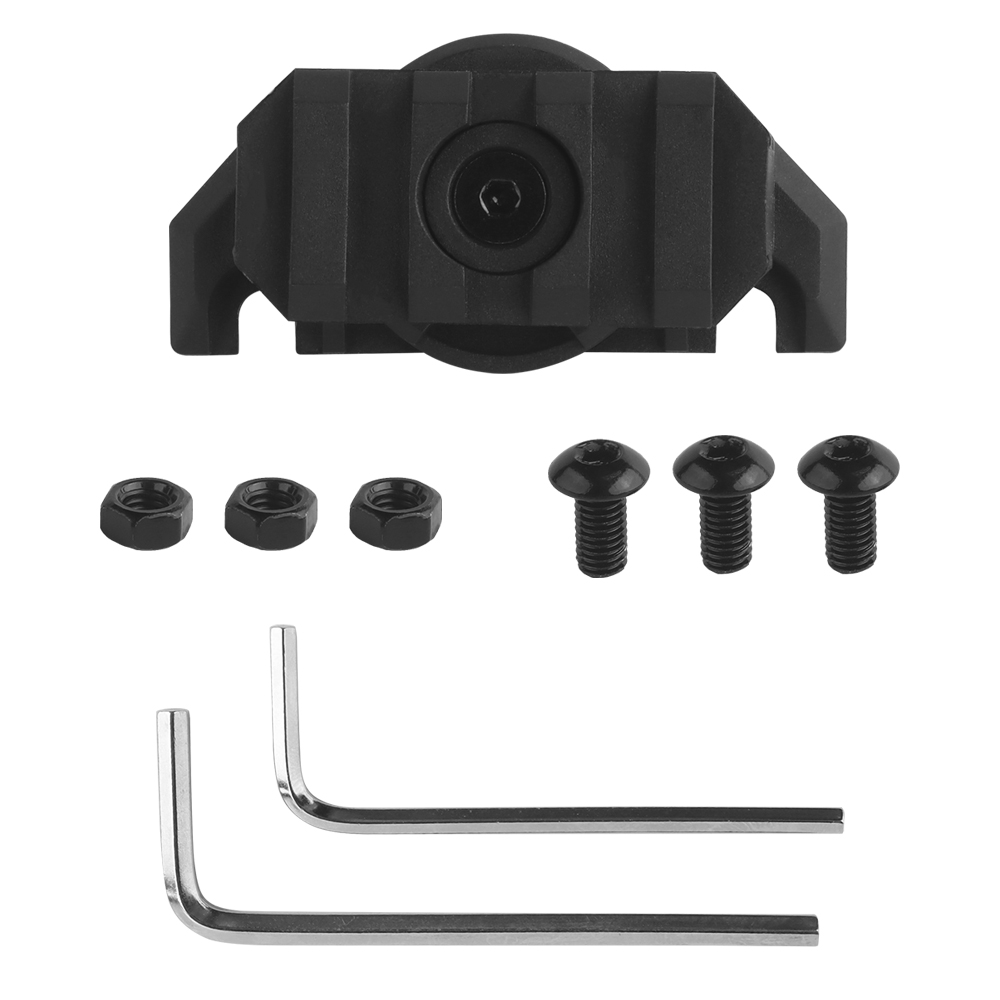 Tactical Helmet Tactical Signal Lighting Lamp 360-degree Base Adapter (M-LOK model) - ortacical