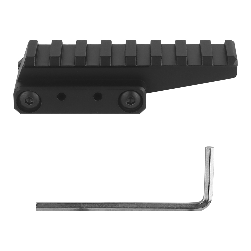 UN height-increasing bracket base, Picatini guide rail, alloy guide rail adapter - ortacical