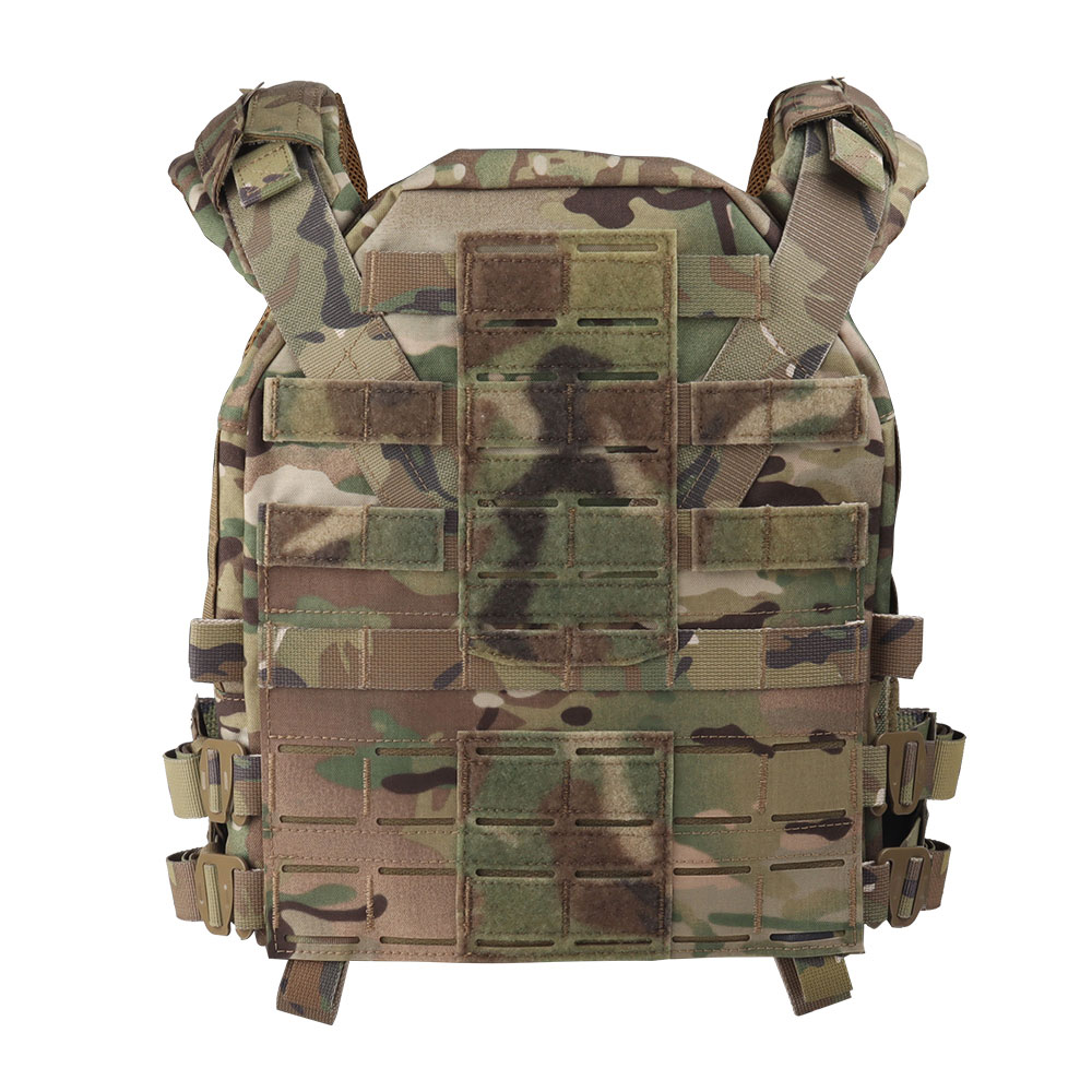 KZ tactical vest with quick-release design, adjustable scale shoulders, MOLLE system protective vest - ortacical