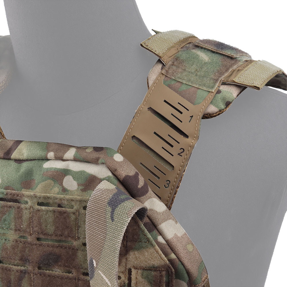 KZ tactical vest with quick-release design, adjustable scale shoulders, MOLLE system protective vest - ortacical