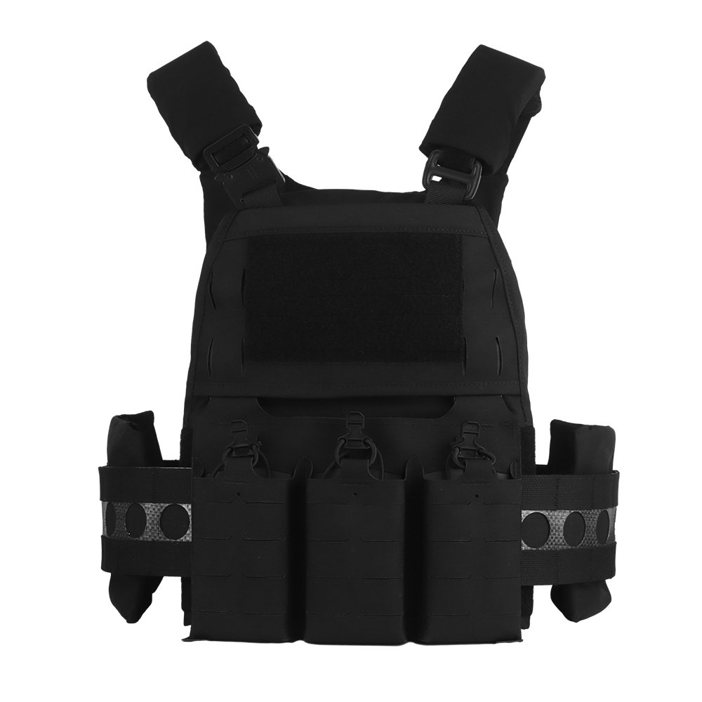 The V5 PC quick-release tactical vest is equipped with a multi-functional MOLLE back zipper system - ortacical