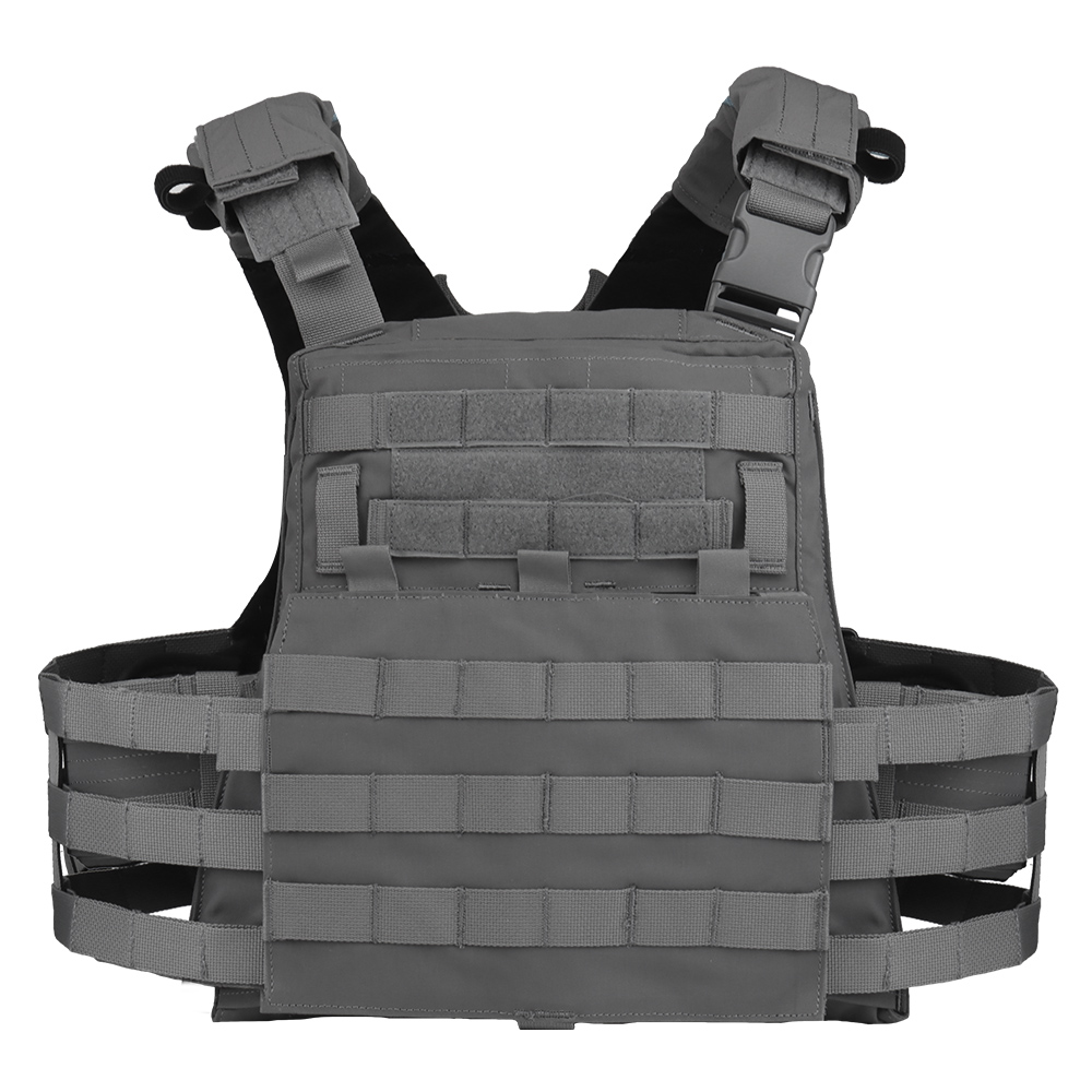 The AVS MBAV trapezoidal plate bag quick-release tactical vest is compatible with SAPI MBAV bulletproof plate soft lining - ortacical