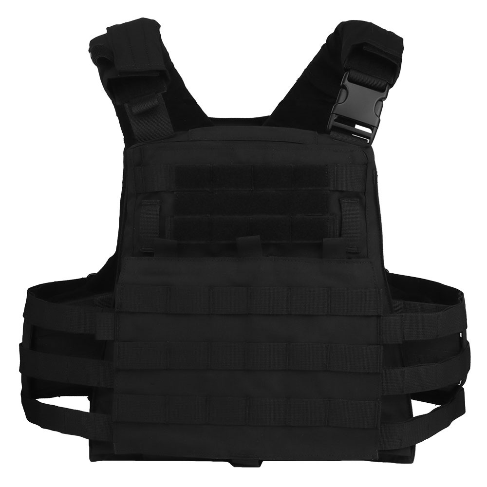 The AVS MBAV trapezoidal plate bag quick-release tactical vest is compatible with SAPI MBAV bulletproof plate soft lining - ortacical