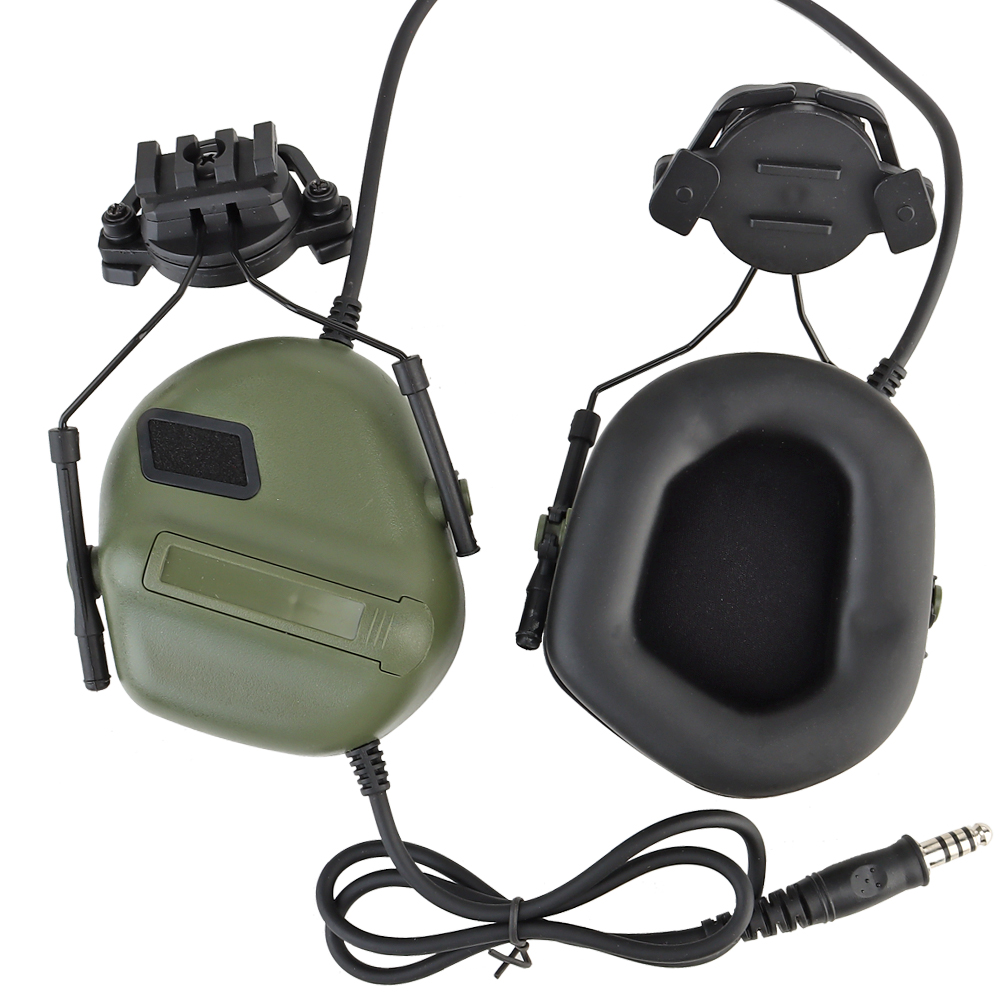 Helmet-mounted fifth-generation chip tactical headphones without sound pickup and noise reduction - ortacical