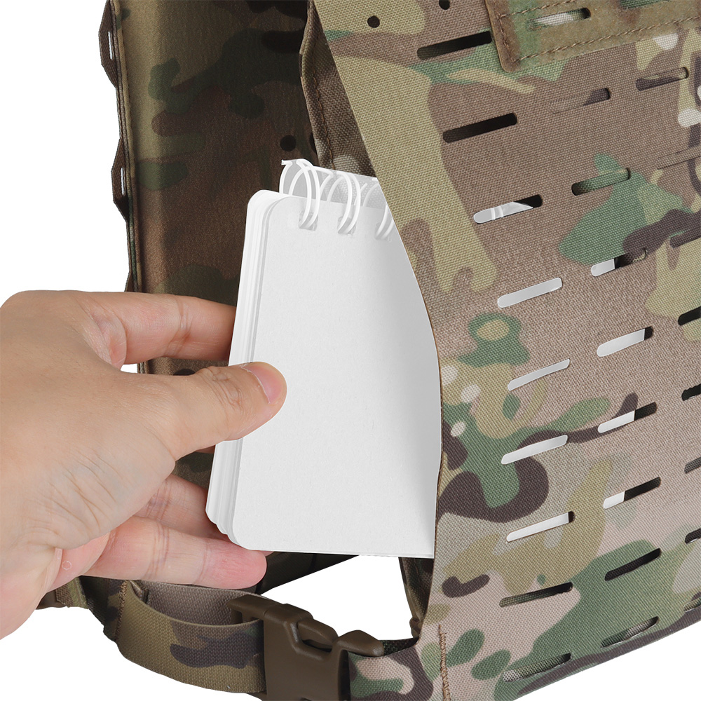 The lightweight SF tactical vest V2 molle comes with a bag containing miscellaneous items - ortacical