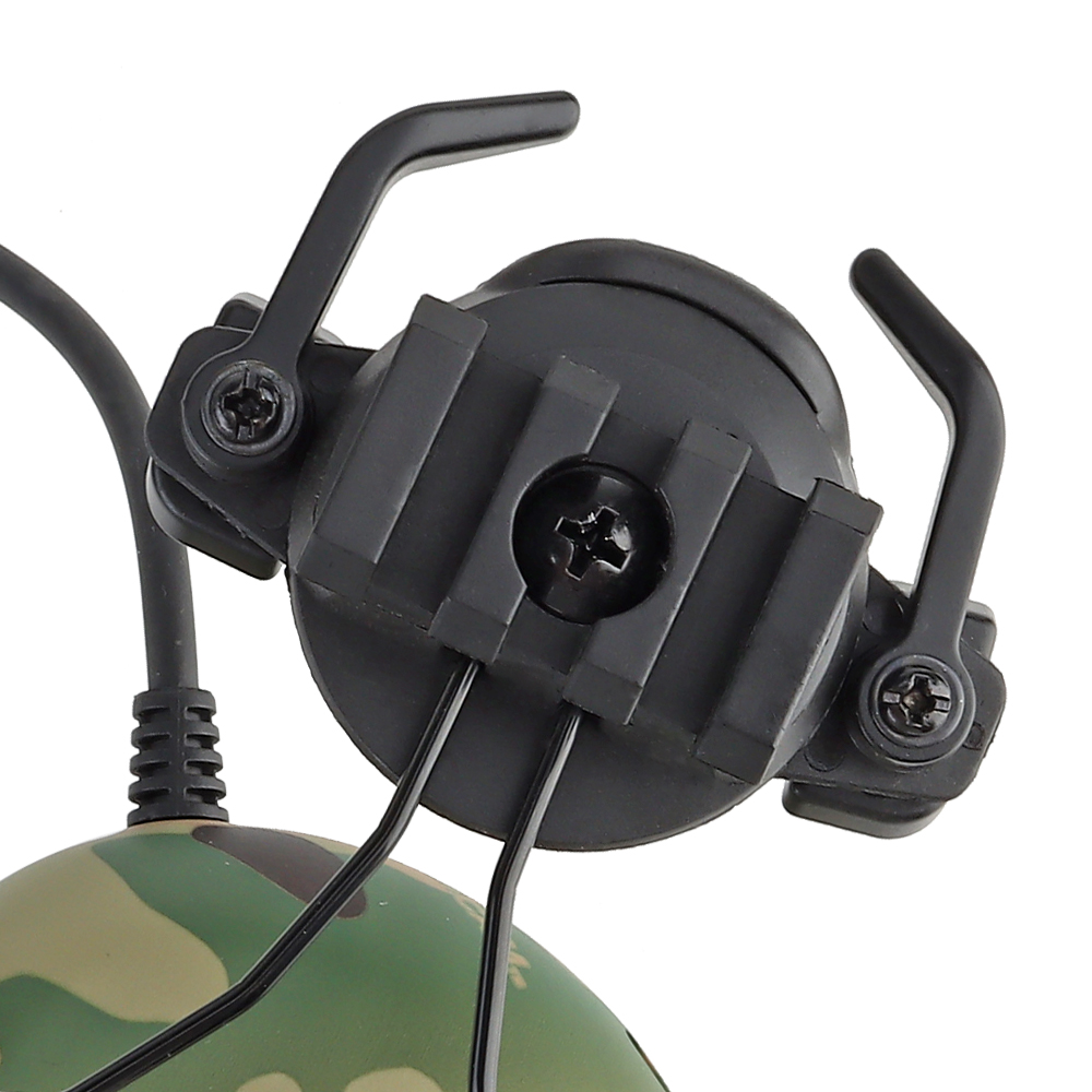 Helmet-mounted noise-cancelling headphones, fifth-generation chip tactical headphones - ortacical