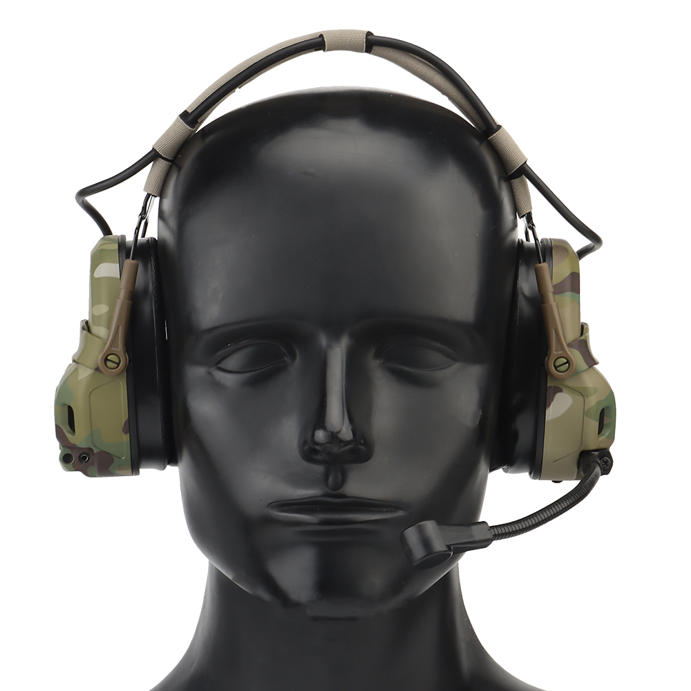 The Gen6 noise-cancelling tactical headphone battery is compatible with both helmets and headwear - ortacical
