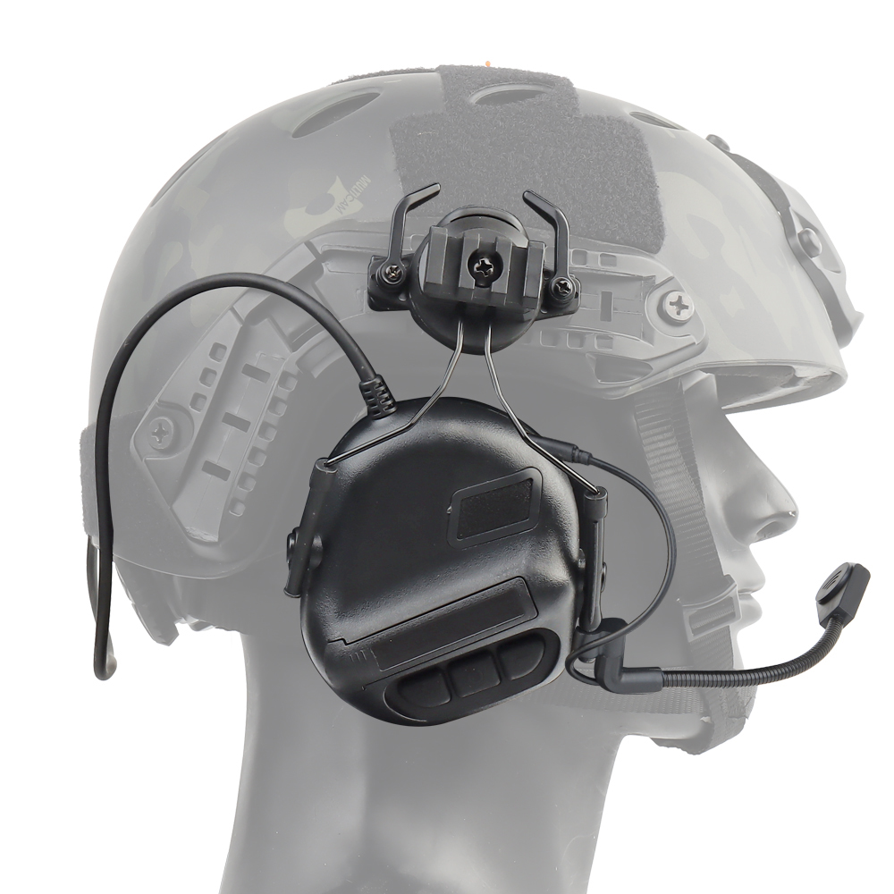 Helmet-mounted fifth-generation chip tactical headphones without sound pickup and noise reduction - ortacical
