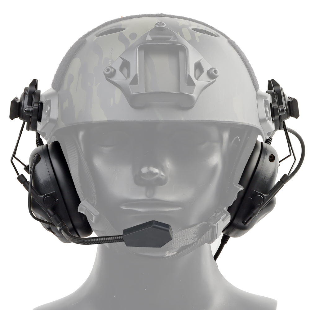 Helmet-mounted fifth-generation chip tactical headphones without sound pickup and noise reduction - ortacical