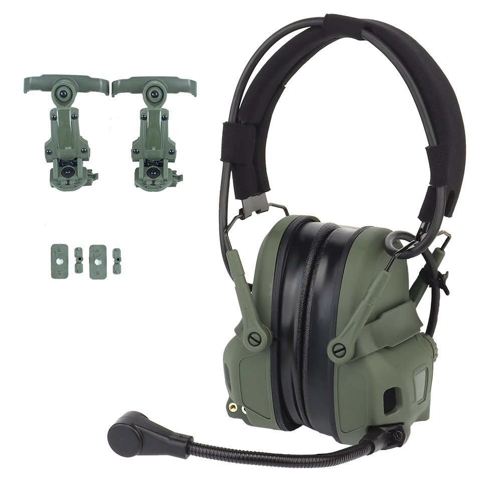The Gen6 noise-cancelling tactical headphone battery is compatible with both helmets and headwear - ortacical