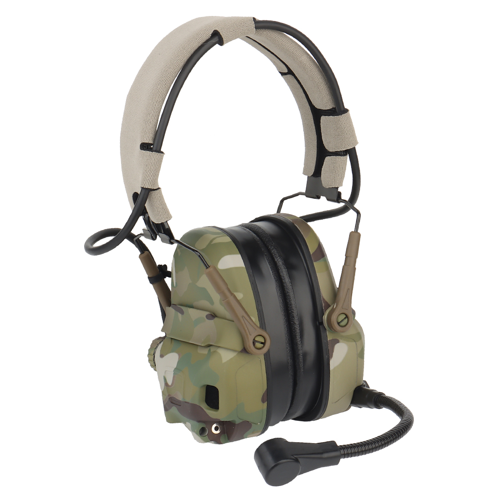 The Gen6 noise-cancelling tactical headphone battery is compatible with both helmets and headwear - ortacical