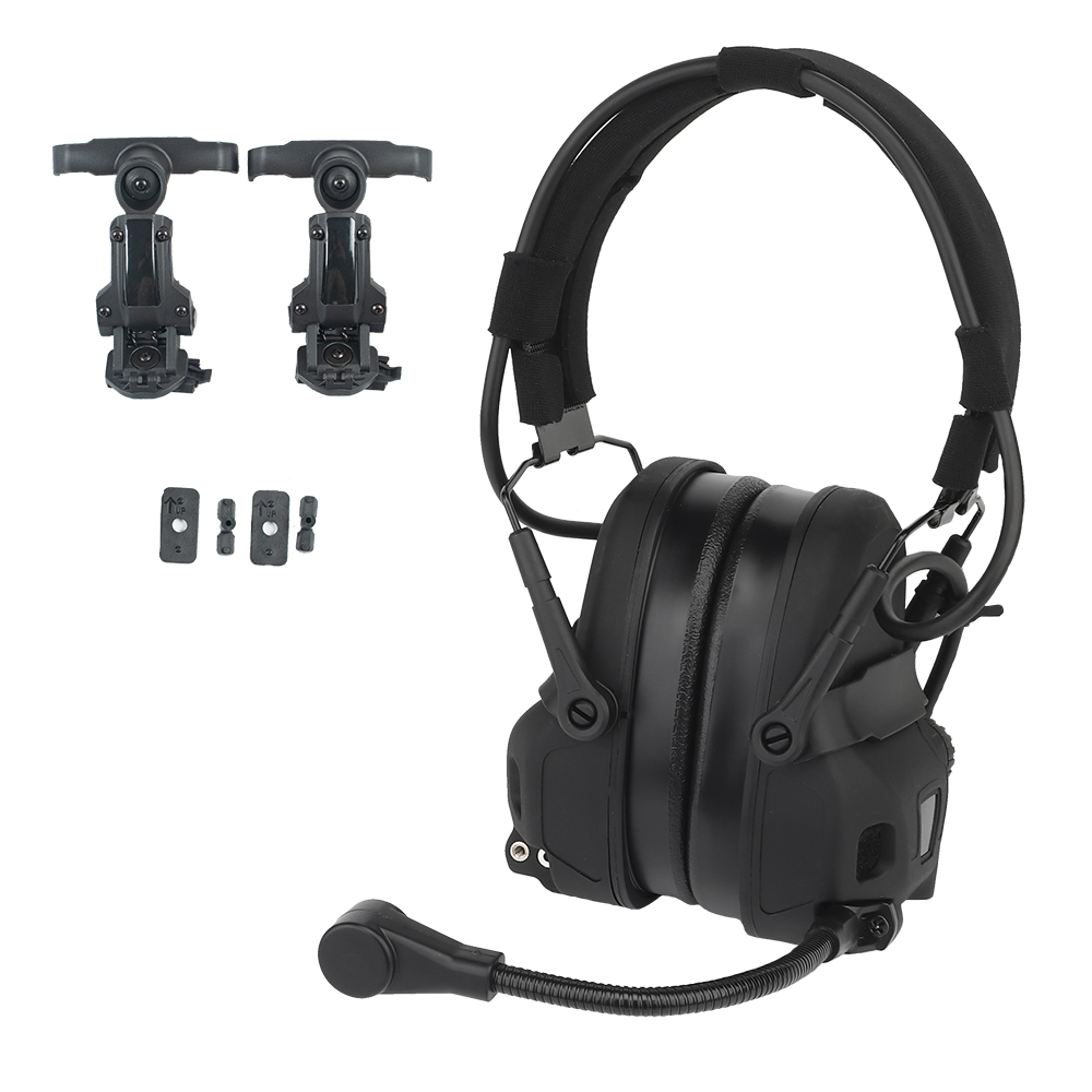 The Gen6 noise-cancelling tactical headphone battery is compatible with both helmets and headwear - ortacical