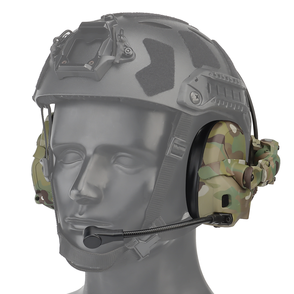 The Gen6 noise-cancelling tactical headphone battery is compatible with both helmets and headwear - ortacical