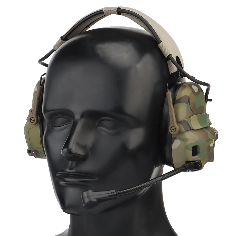 The Gen6 noise-cancelling tactical headphone battery is compatible with both helmets and headwear - ortacical
