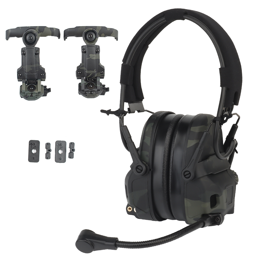 The Gen6 noise-cancelling tactical headphone battery is compatible with both helmets and headwear - ortacical
