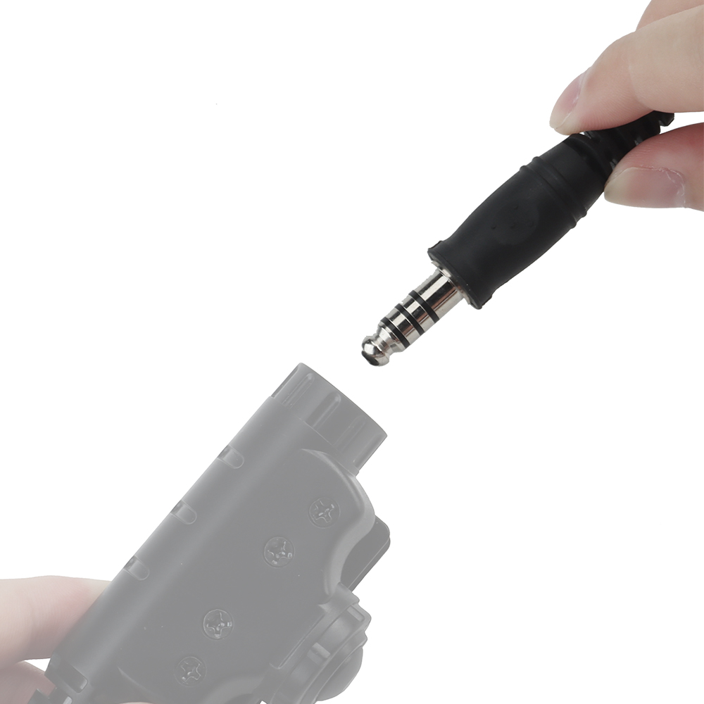 ComtacC5 camouflage tactical headphones, communication noise reduction, sound pickup, range protection, ear cups, head-mounted - ortacical