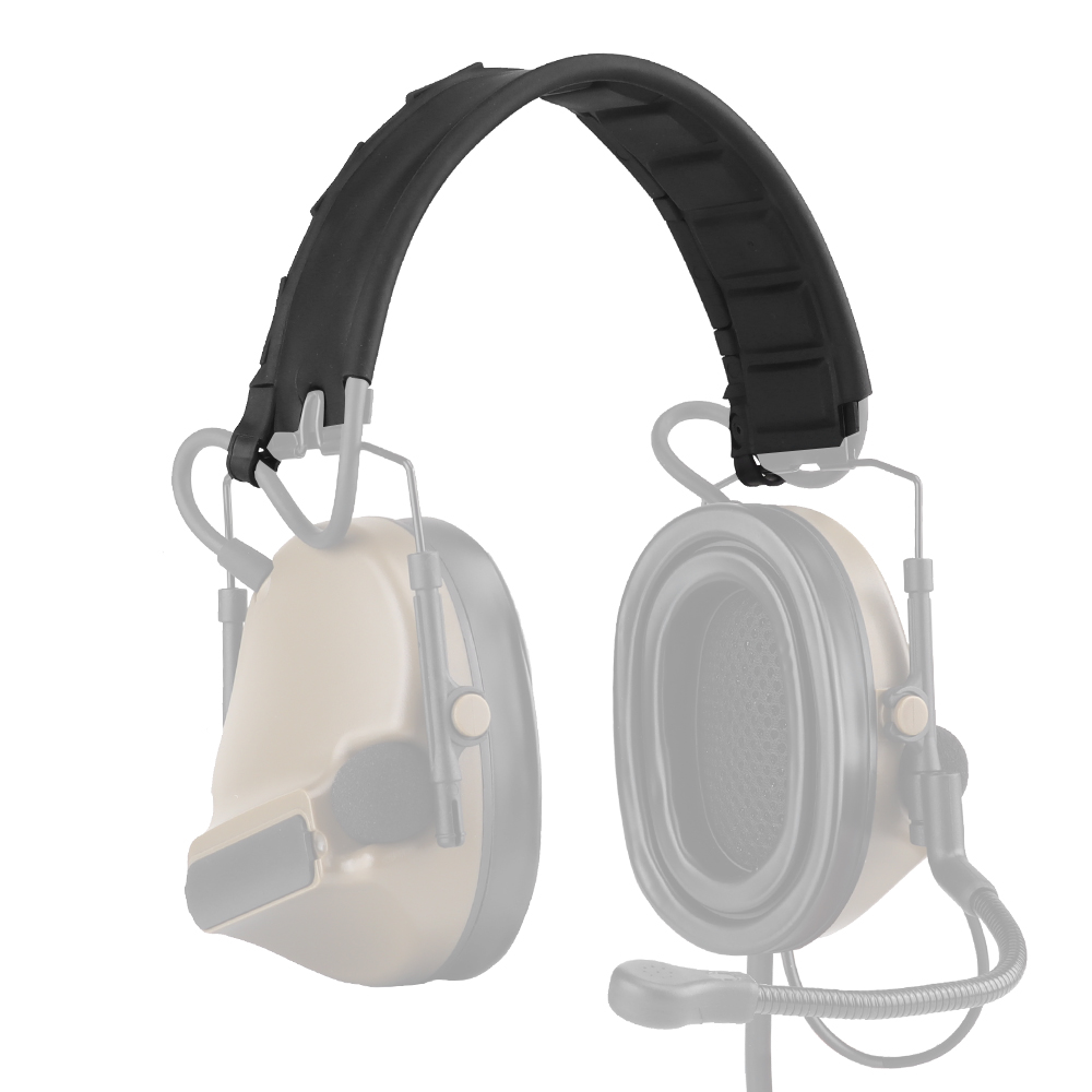 The over-ear noise-cancelling and sound pickup compatible with C5 tactical outdoor headphones. The headband ring replaces the leather TPE headband - ortacical