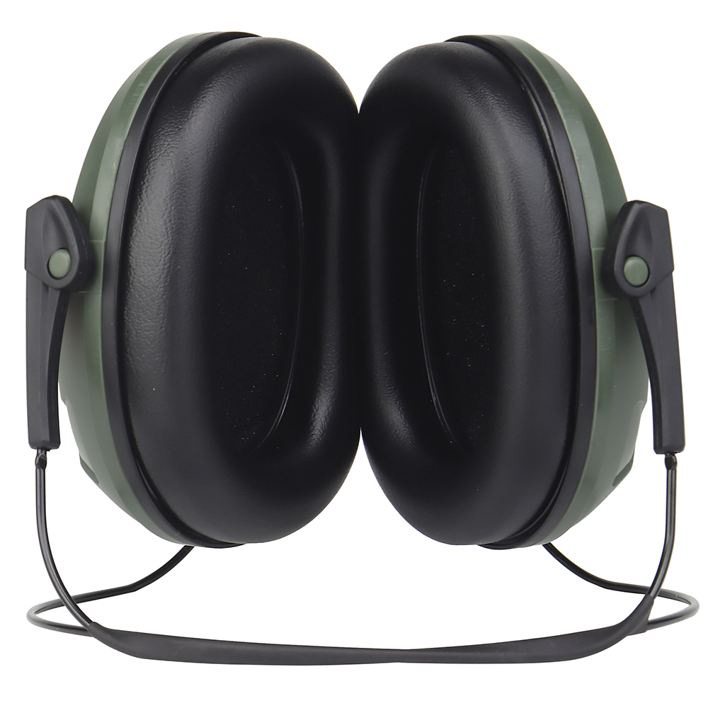 The rear-mounted noise-cancelling headphones feature IPSC tactical ear cups with multi-functional adaptation to protect the ears and reduce noise - ortacical