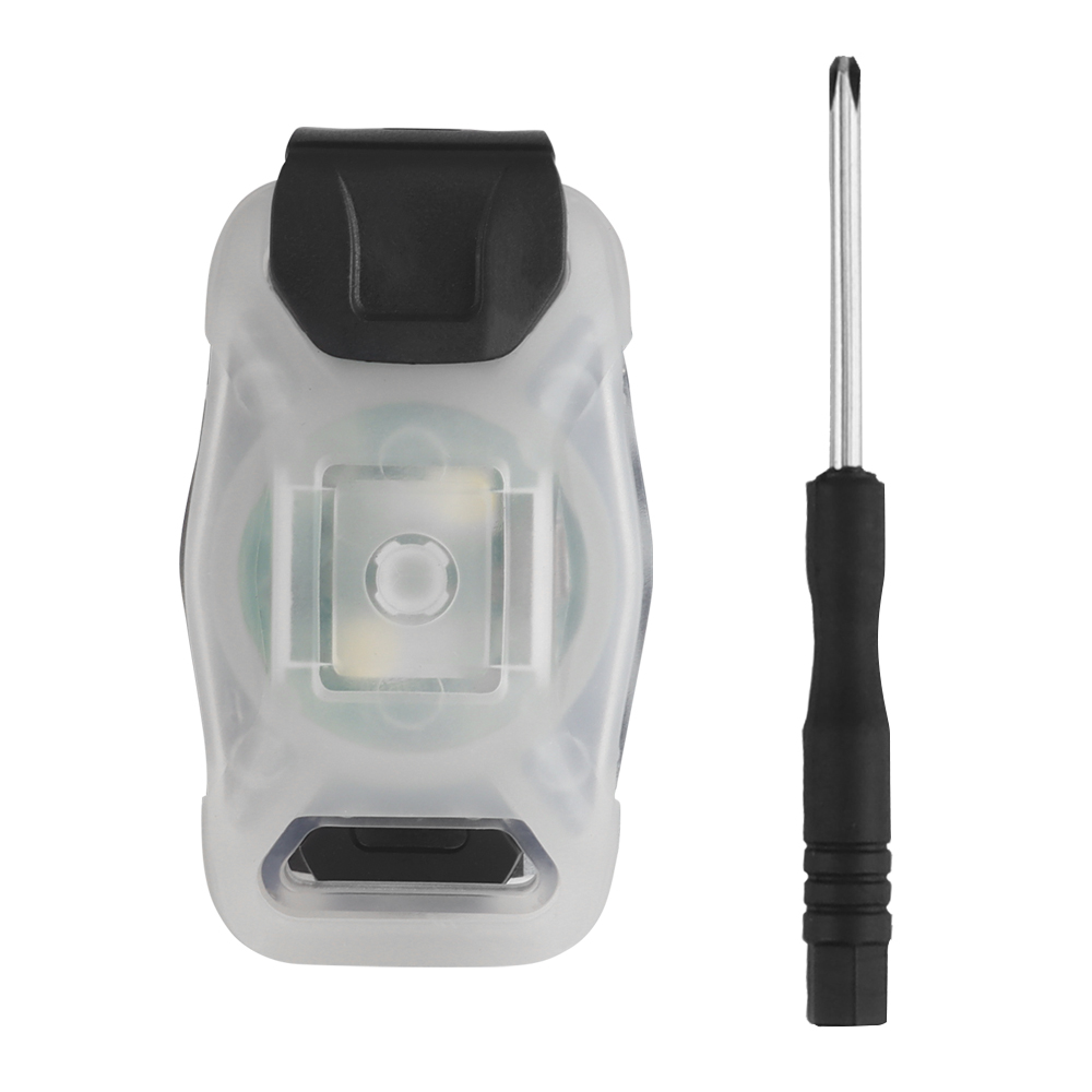 S&S NANO signal light, three-color light, two light modes, TPE nylon material - ortacical