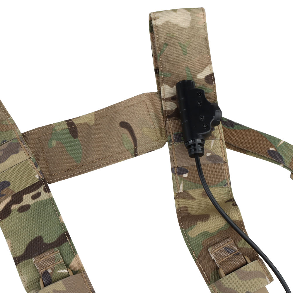 The SSMK5 tactical chest mount front panel is compatible with LV119 SPC JPC2.0 expansion assembly MOLLE - ortacical