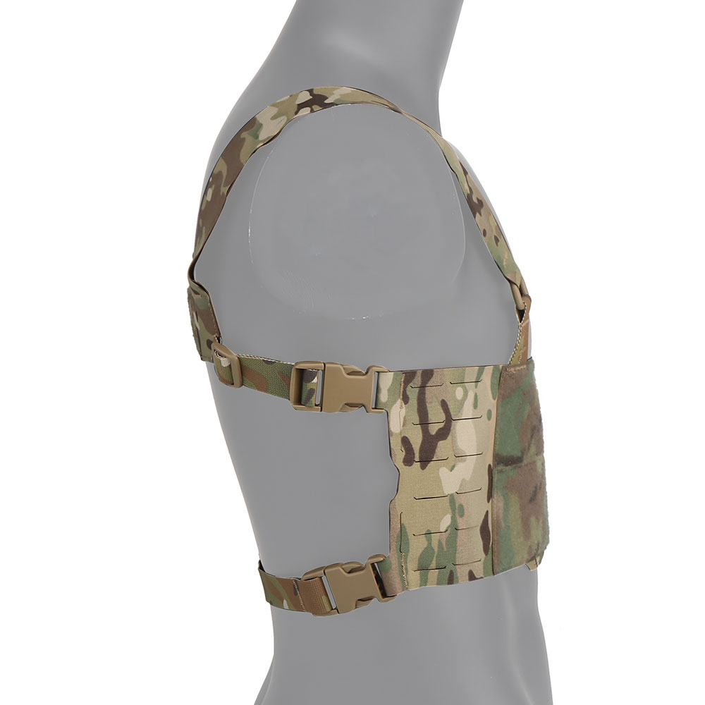 Laser-cut MOLLE multi-functional tactical matching style FC tactical expansion chest hook - ortacical