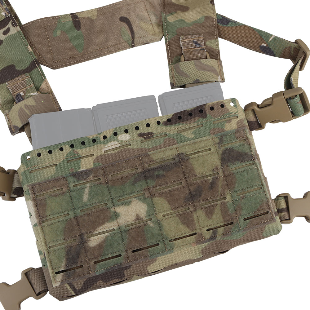 The SSMK5 tactical chest mount front panel is compatible with LV119 SPC JPC2.0 expansion assembly MOLLE - ortacical