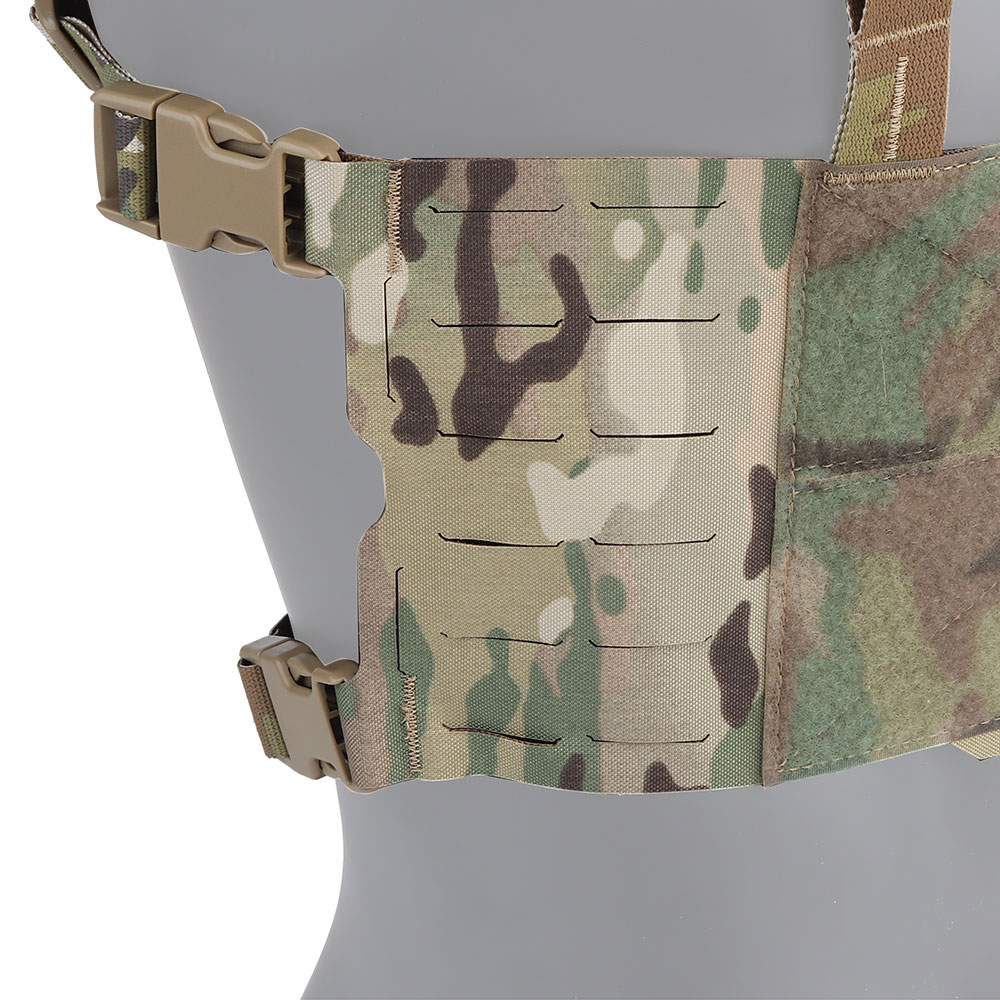 Laser-cut MOLLE multi-functional tactical matching style FC tactical expansion chest hook - ortacical