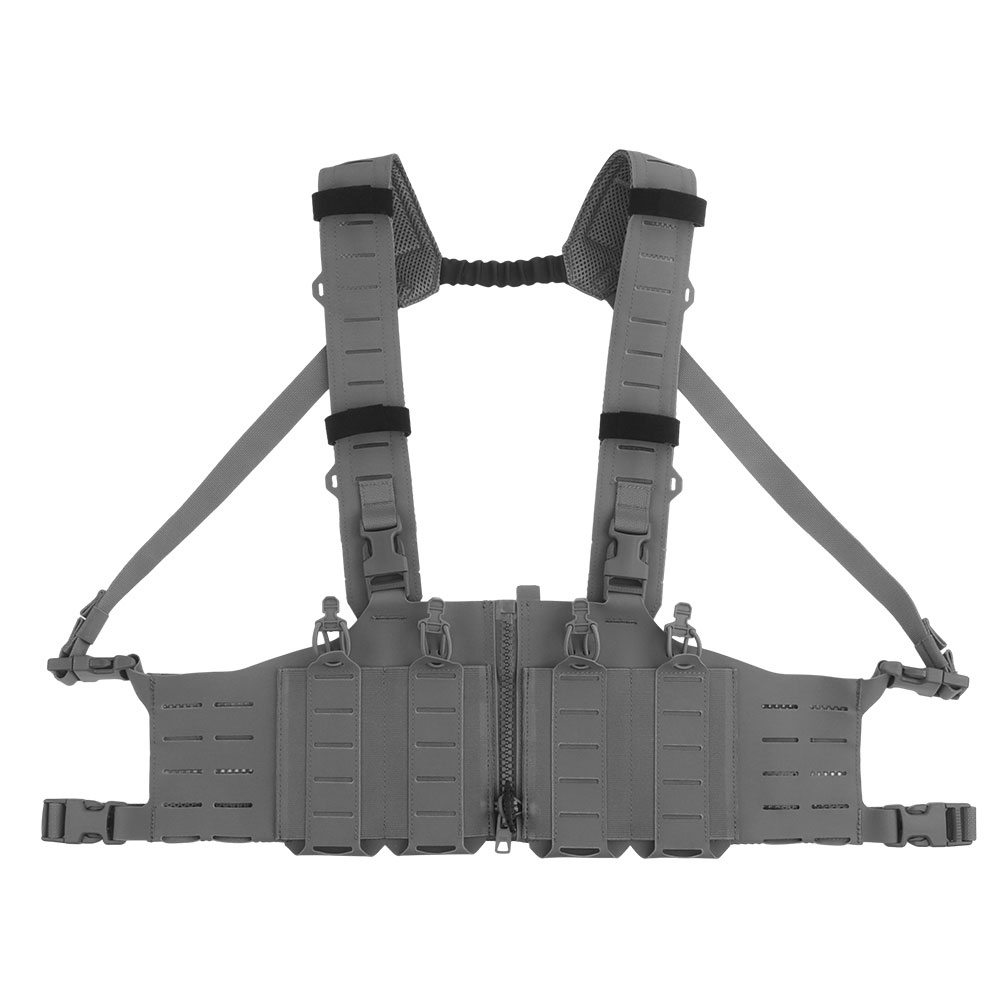 Lightweight SF tactical camouflage chest hook molle hook with zipper connection and fixation in various combinations - ortacical