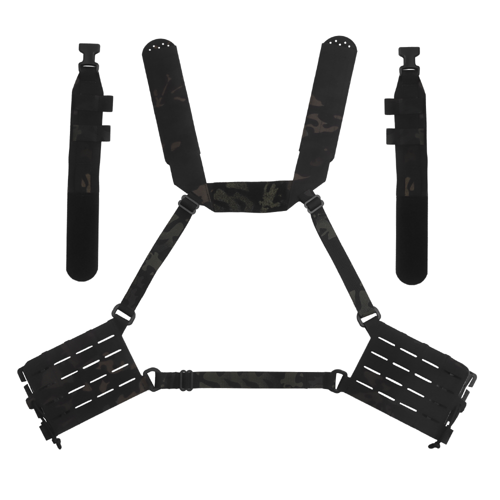 The ARC conversion chest harness kit is suitable for the bilateral molle of the ARC Placard V3 - ortacical