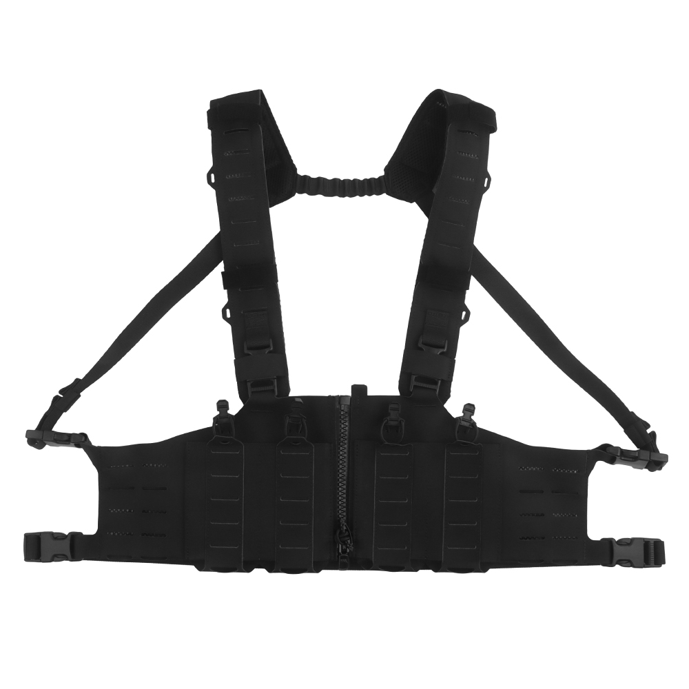 Lightweight SF tactical camouflage chest hook molle hook with zipper connection and fixation in various combinations - ortacical