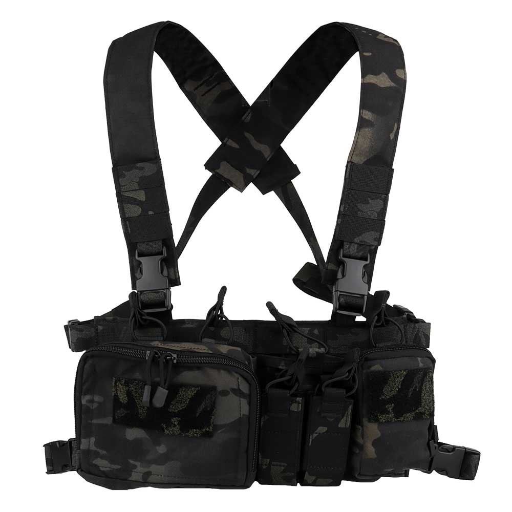 The Tactical Vest 242ACD comes with a four-in-one 5.569MM multi-functional storage accessory bag - ortacical