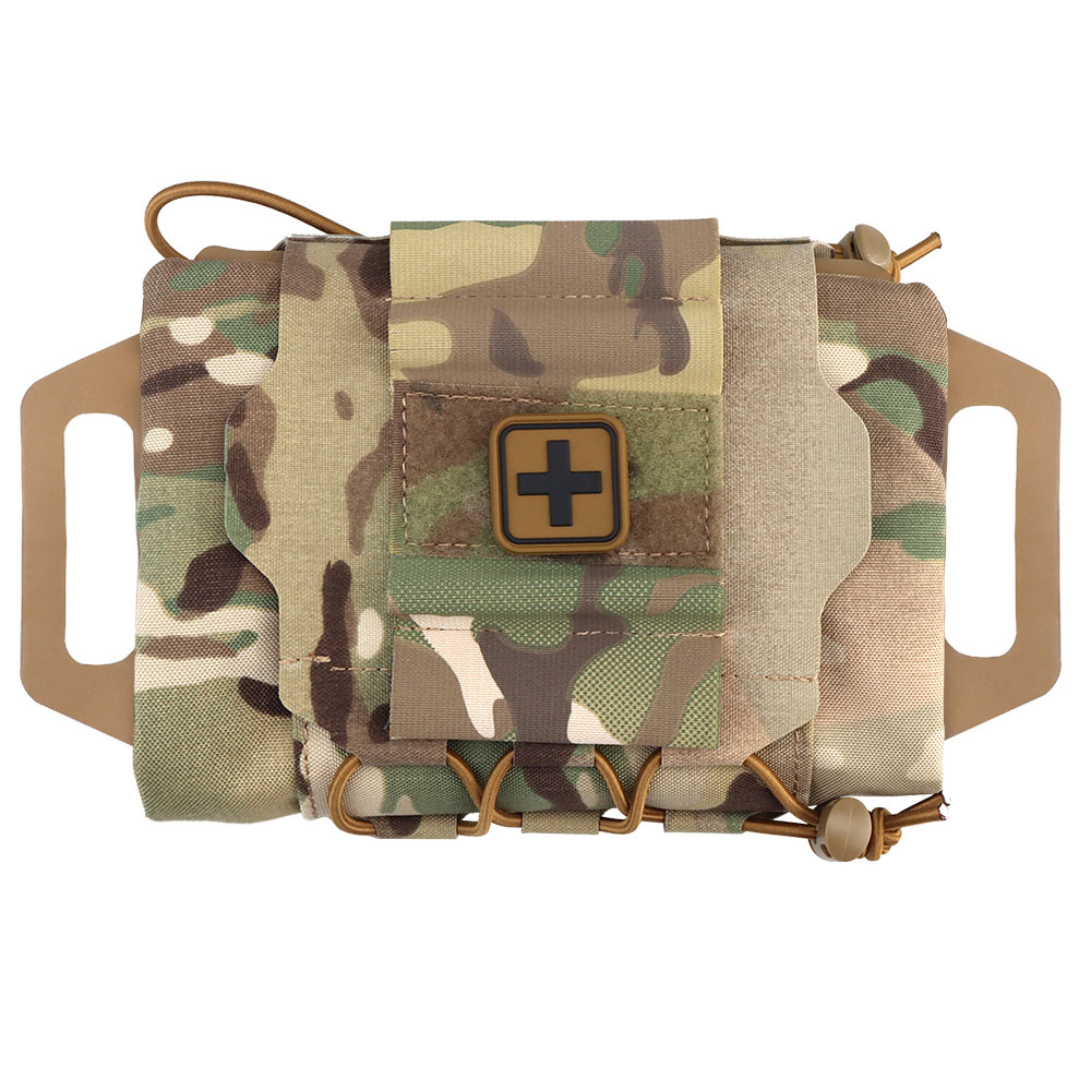 ReFlex IFAK one-handed access pull-out separation tactical rapid deployment of emergency medical kits - ortacical