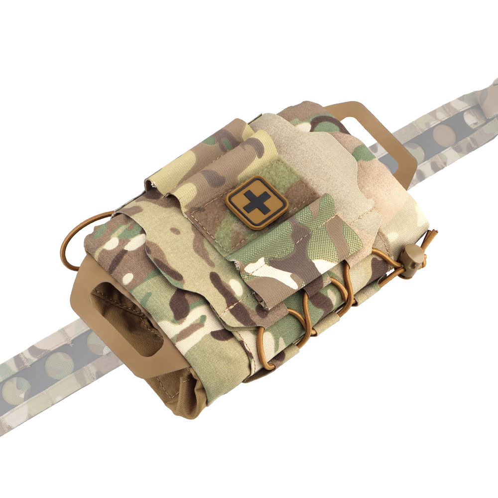 ReFlex IFAK one-handed access pull-out separation tactical rapid deployment of emergency medical kits - ortacical