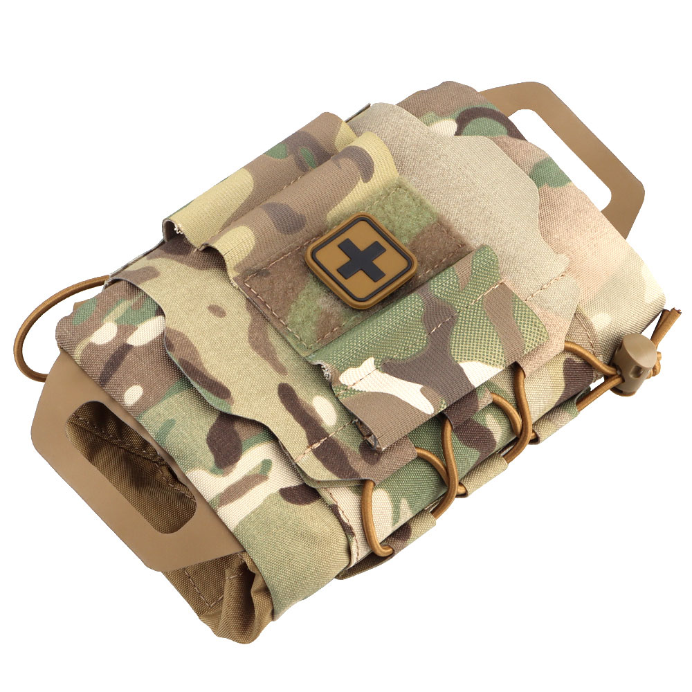 ReFlex IFAK one-handed access pull-out separation tactical rapid deployment of emergency medical kits - ortacical