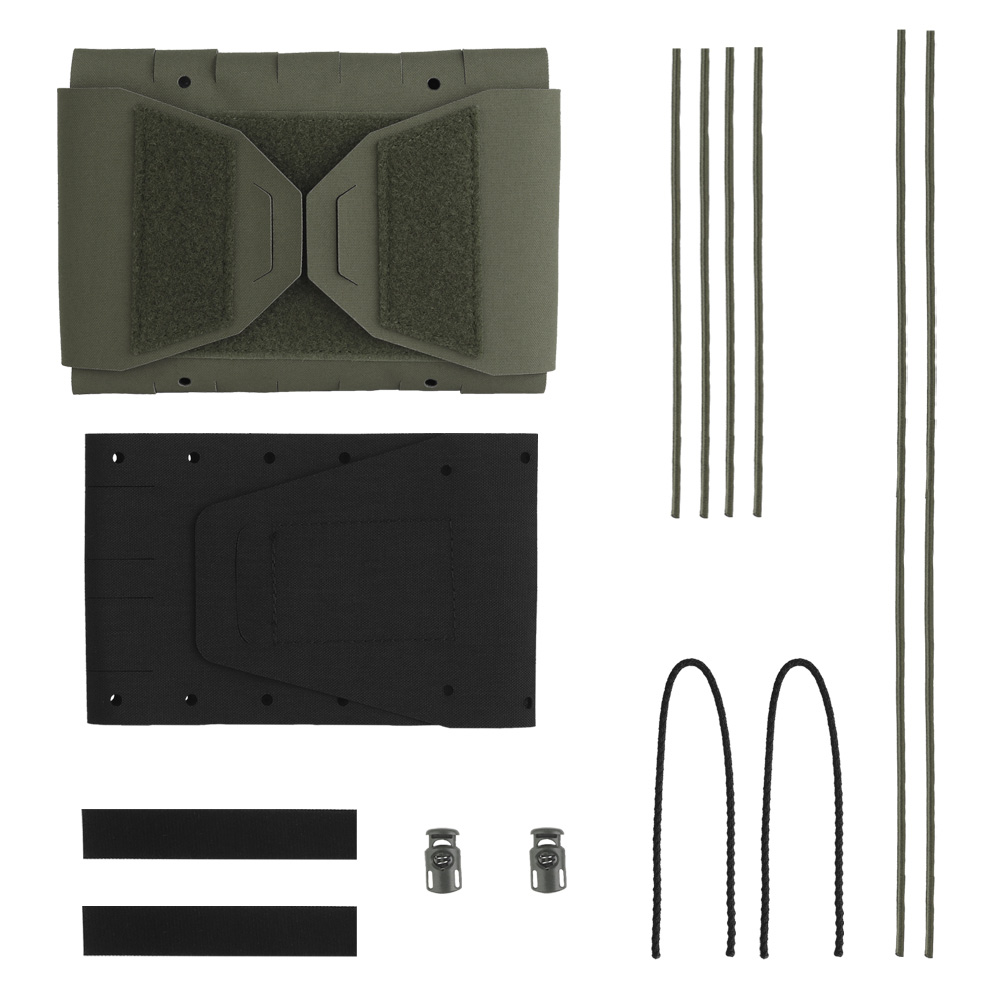 The tactical split design enables quick access to the first aid supplies inside the bag, making it a lightweight medical kit - ortacical