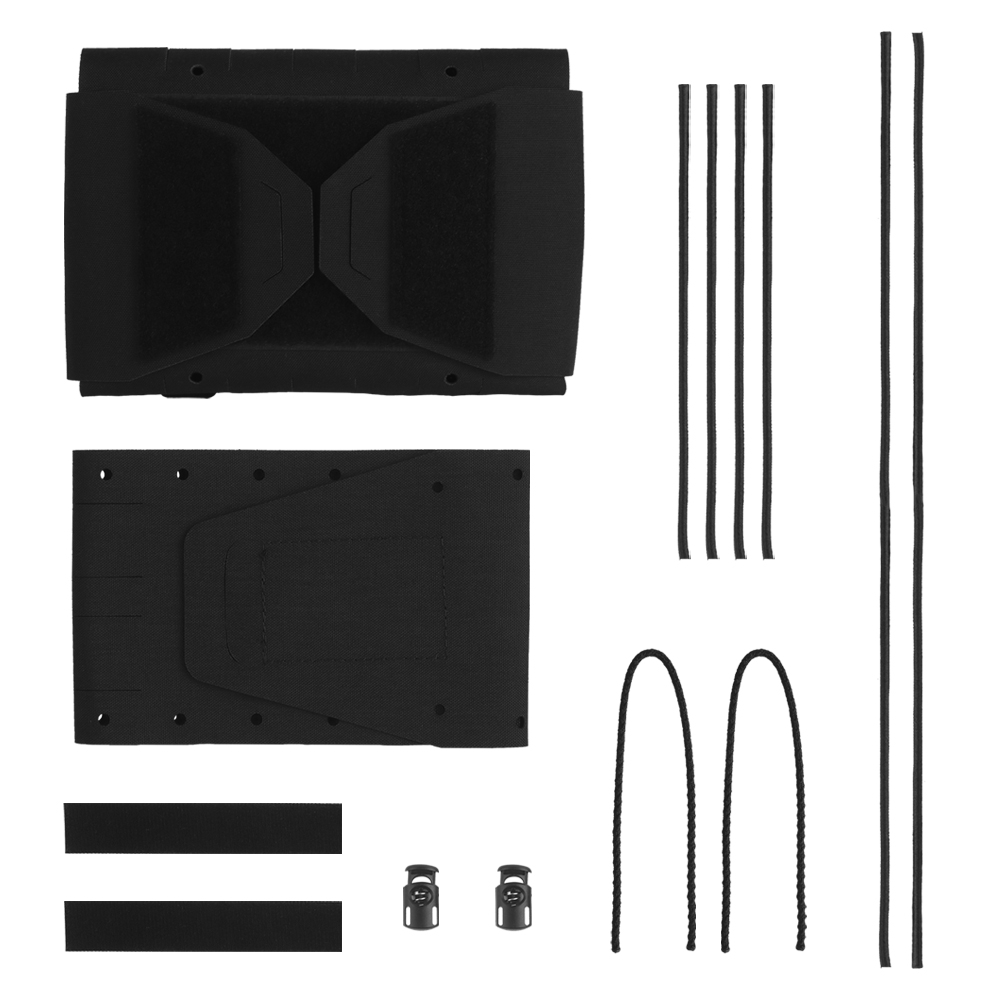 The tactical split design enables quick access to the first aid supplies inside the bag, making it a lightweight medical kit - ortacical