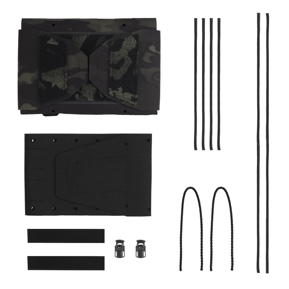 The tactical split design enables quick access to the first aid supplies inside the bag, making it a lightweight medical kit - ortacical