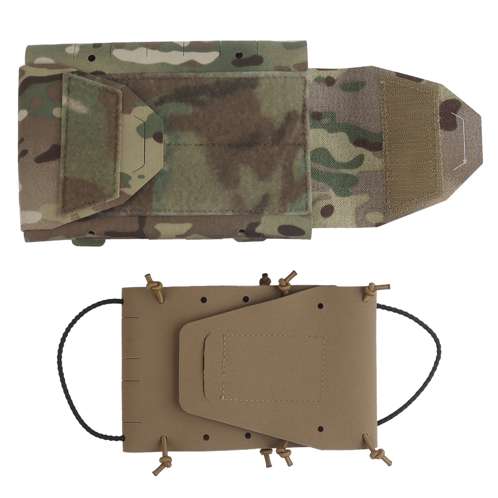 The tactical split design enables quick access to the first aid supplies inside the bag, making it a lightweight medical kit - ortacical