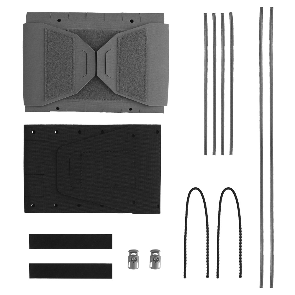 The tactical split design enables quick access to the first aid supplies inside the bag, making it a lightweight medical kit - ortacical