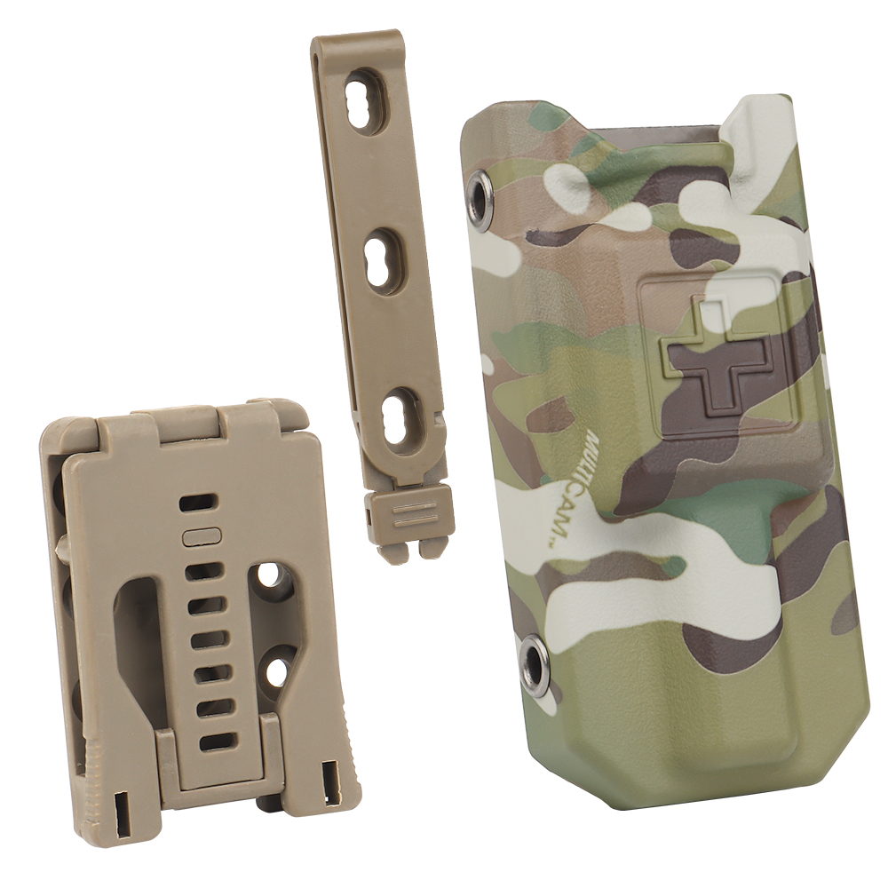 Hemostatic bandage storage case, medical outdoor emergency survival tactical supplies - ortacical