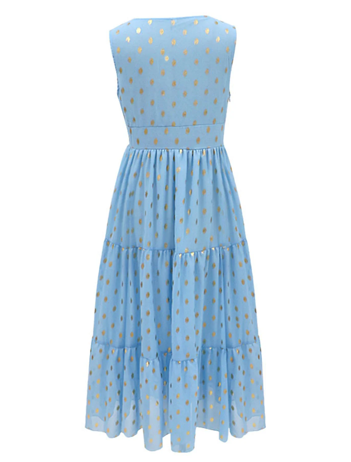 Beach Little White Dresses Boho Wedding Dresses A-Line V Neck Sleeveless Ankle Length Chiffon Bridal Gowns With Appliques - TREBLEV