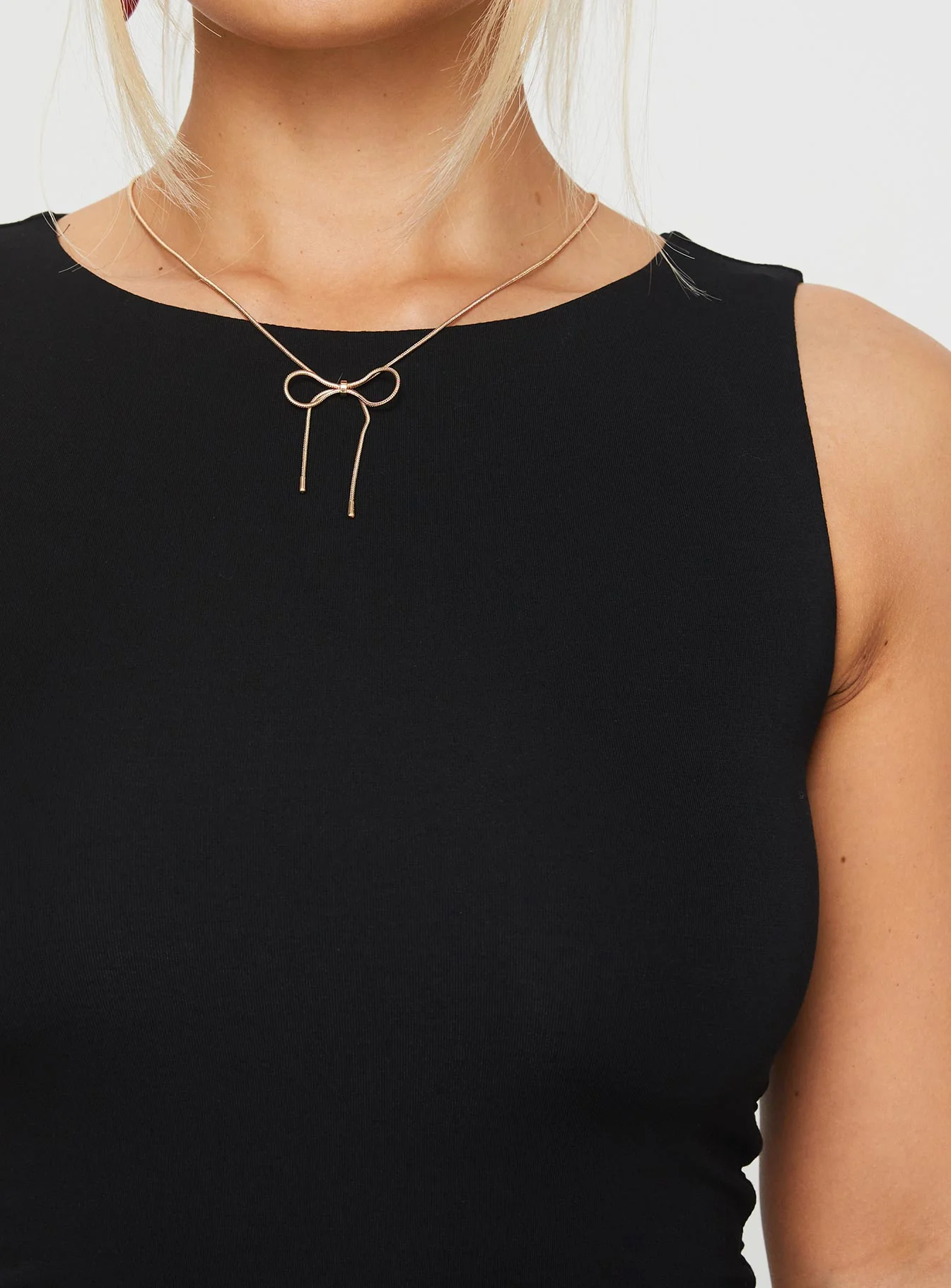 Karreey Mini Dress Black - TREBLEV