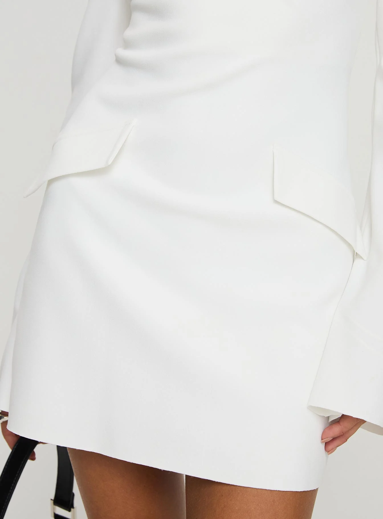 Carters Long Sleeve Mini Dress White - TREBLEV