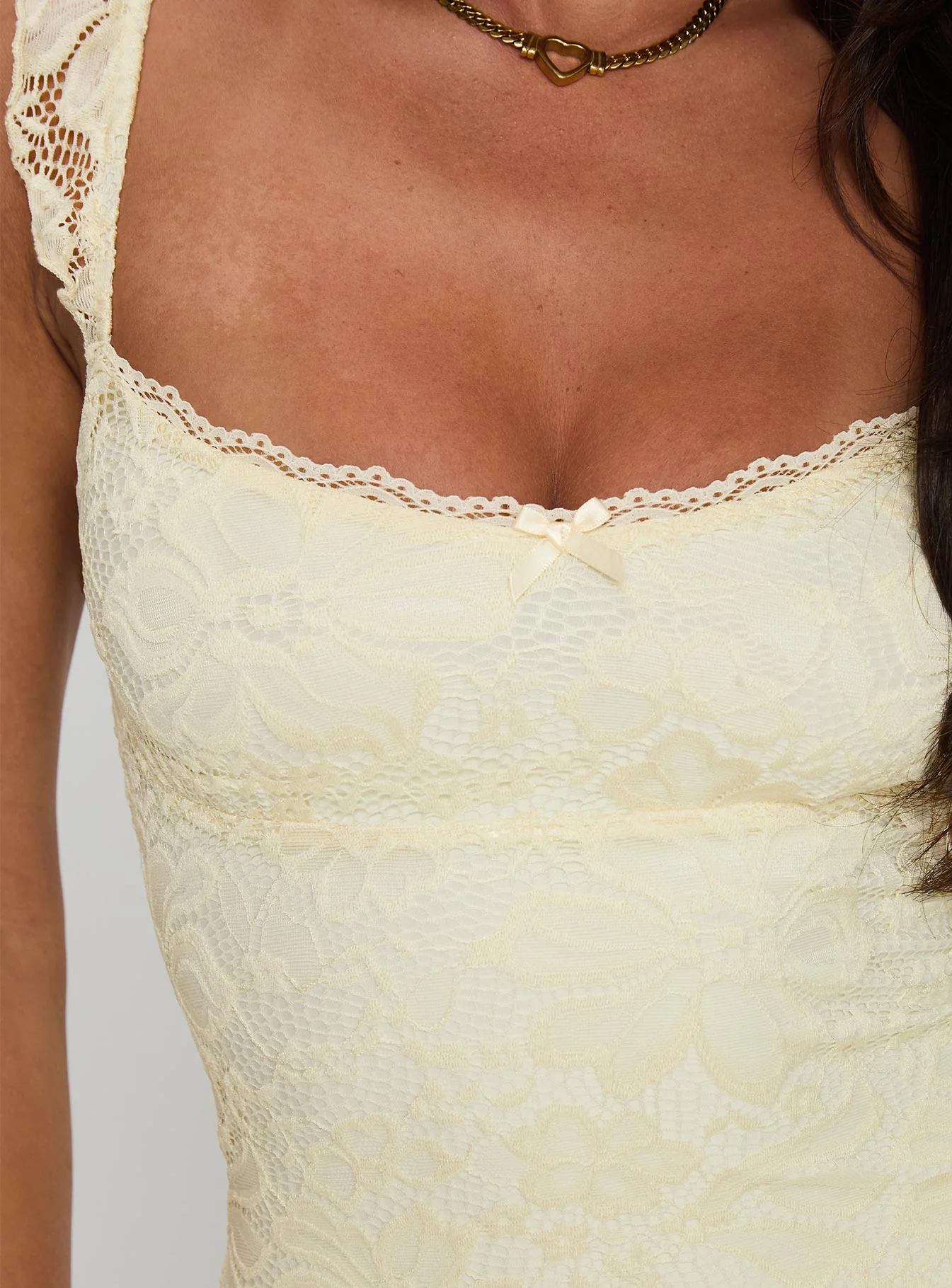 Beacall Mini Dress Lemon - TREBLEV