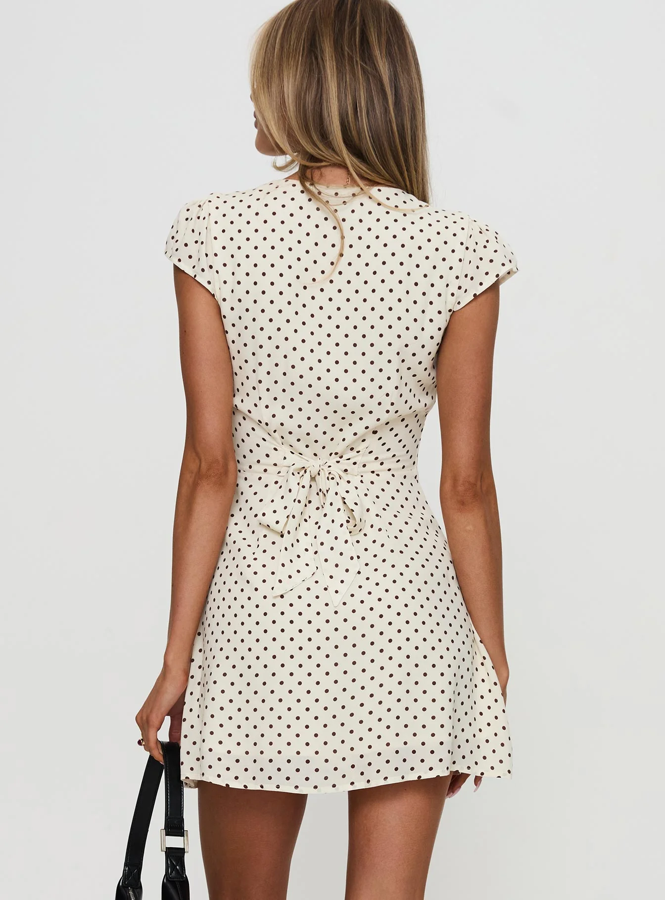 Cannelloni Mini Dress Polka Dot - TREBLEV