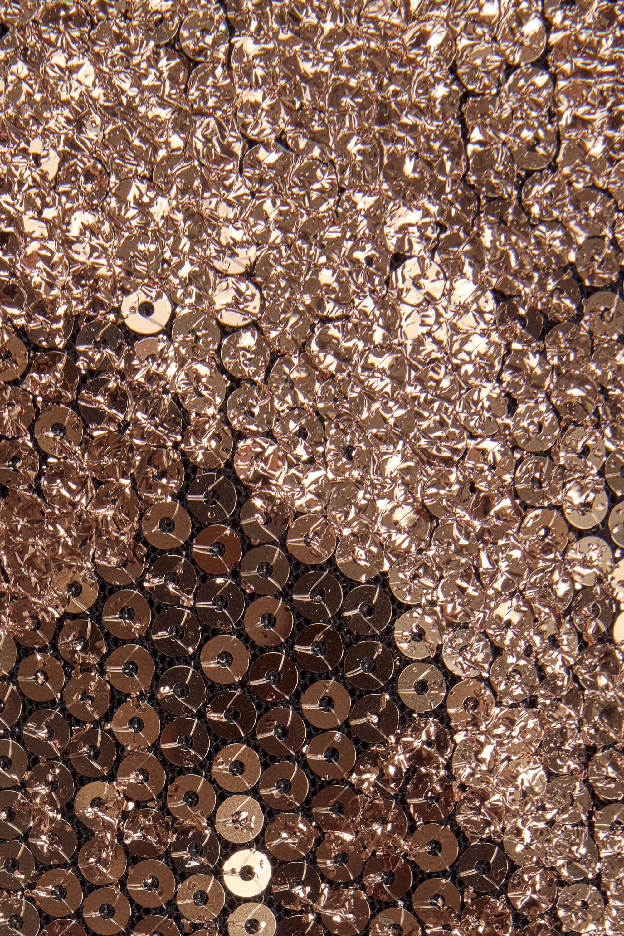 Embellished Straight-Neck Maxi Dress in Black Gold Foil - TREBLEV