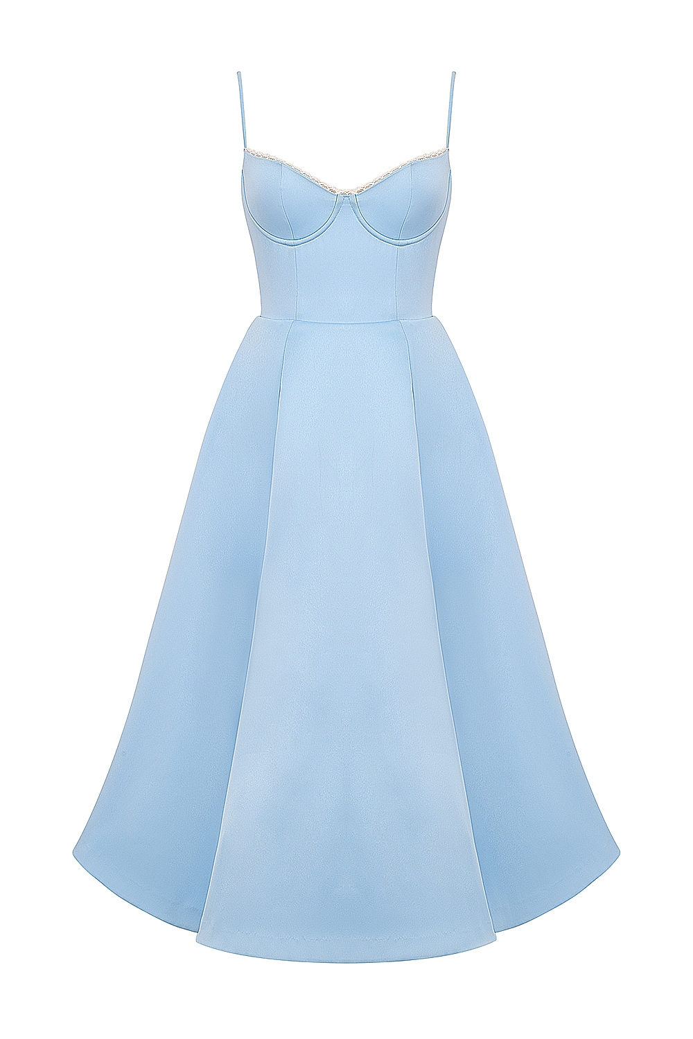 Cinderella Blue Tulle Midi Dress - TREBLEV